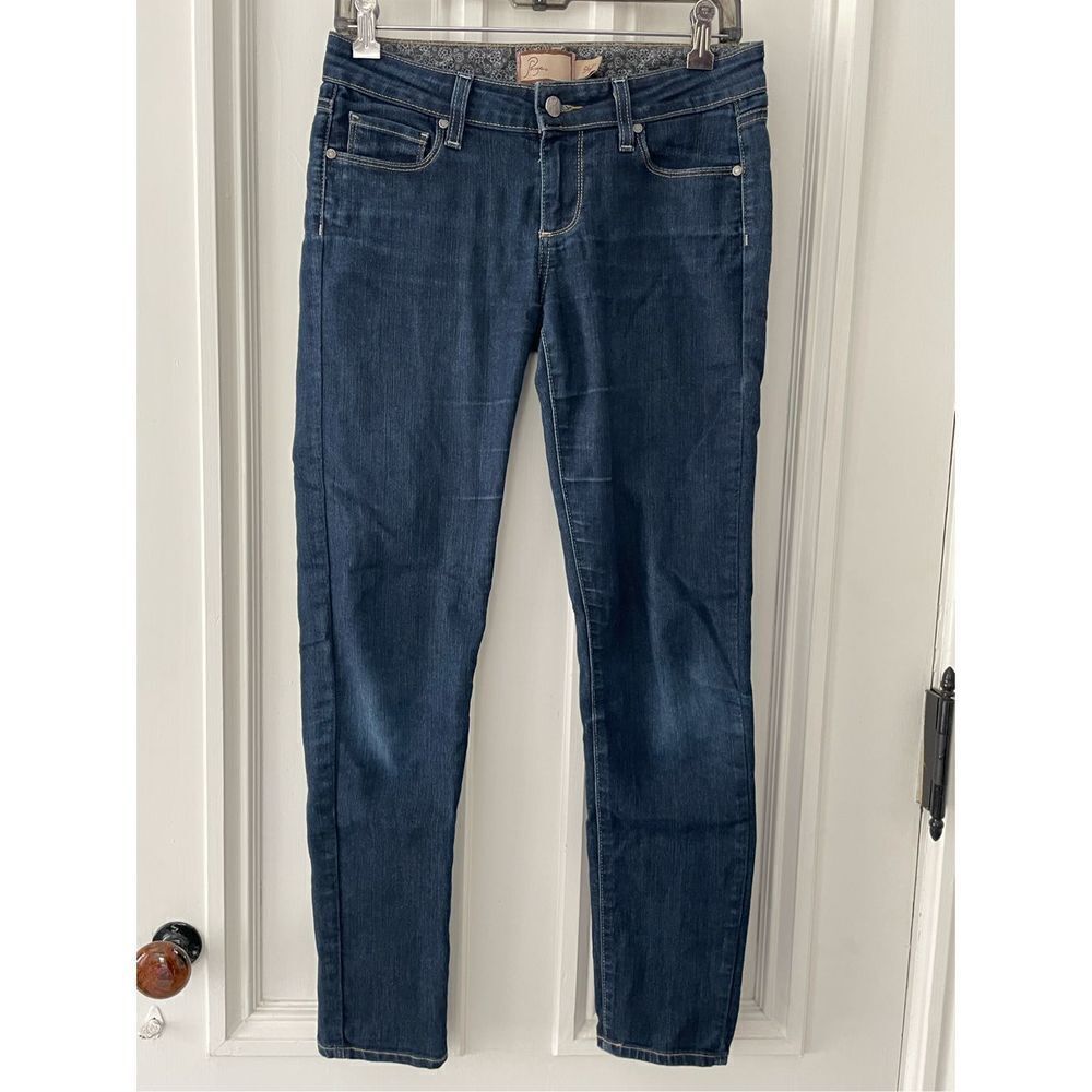 Paige skyline dark wash jeans 26